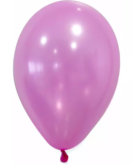 50 metalických růžových balónků 30 cm