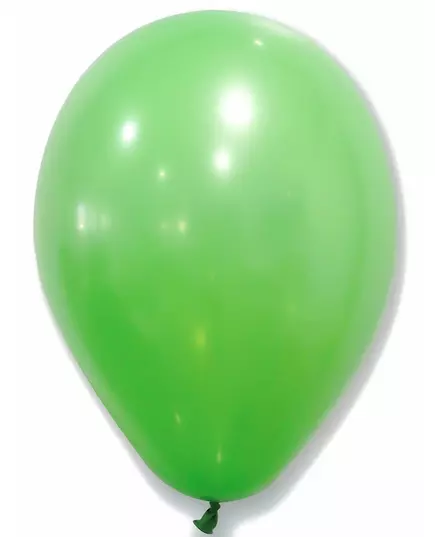 50 zelených balónků 30 cm