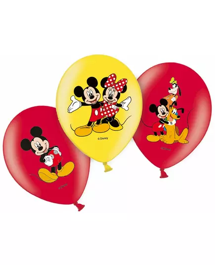 6 latexových balónků Mickey