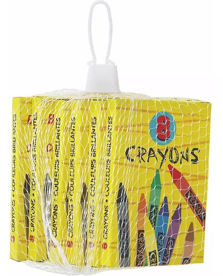 6 krabiček barevných pastelek 8,8 cm