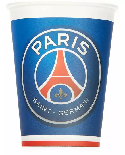 6 kartonových kelímků PSG 25 cl