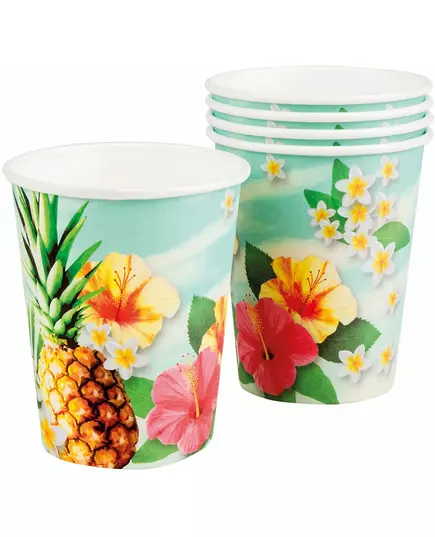 10 kelímků Hawaii party 21 cl