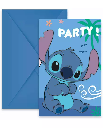 6 Stitch pozvánek a obálek