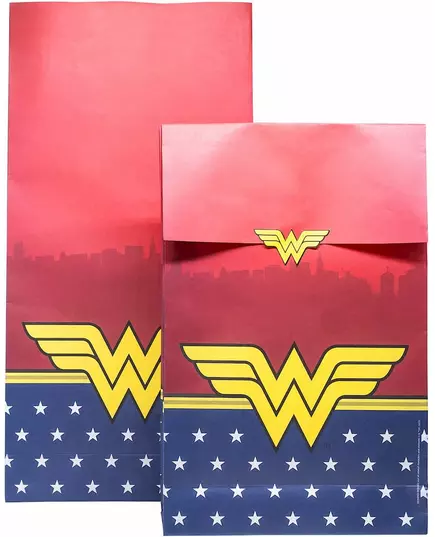 6 dárkových tašek Wonder Woman