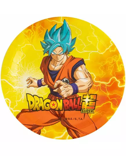 8 kartonových talířů Dragon Ball Z 23cm