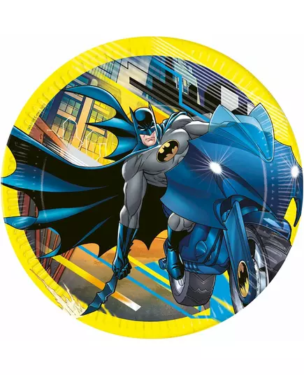 8 papírových talířů Batman 23 cm