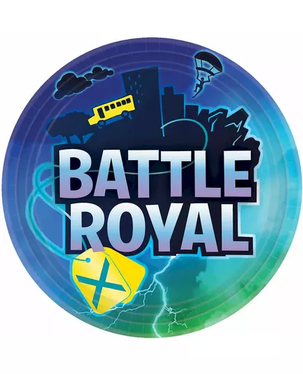 8 talířů Battle Royale 23 cm