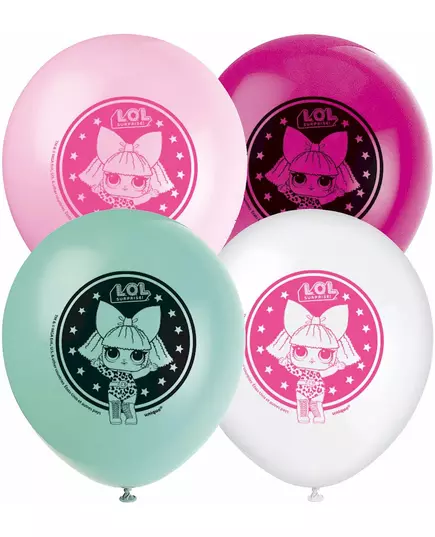 8 latexových balónků LOL Surprise 30 cm