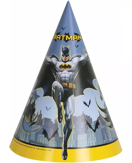 6 party kloboučků Batman