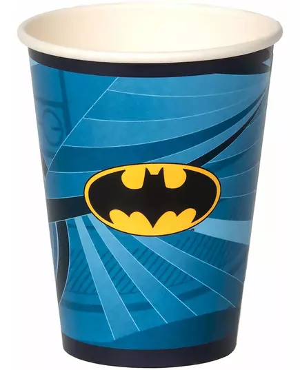 8 Batman kartonových kelímků 210 ml