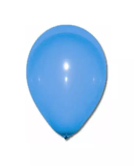 100 modrých balónků 27 cm