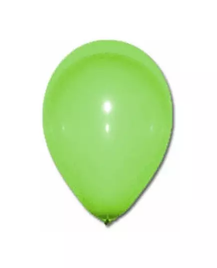 100 zelených balónků 27 cm