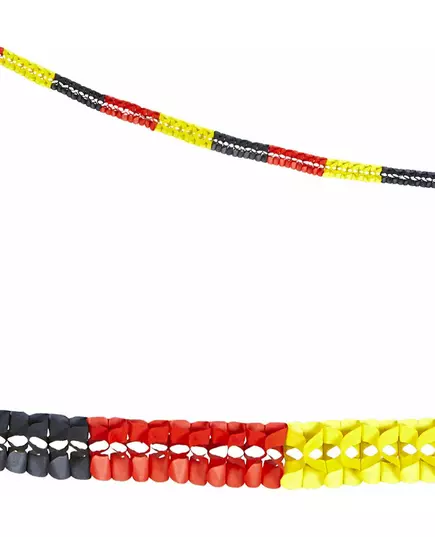 Papírové girlandy na podporu Německa 3 m
