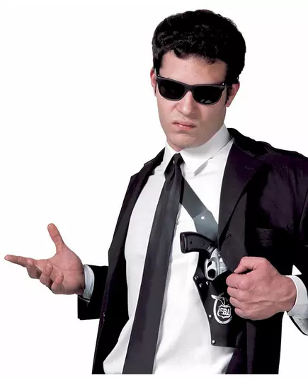 Plastové pouzdro na revolver FBI pro dospělé
