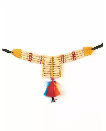 Indiánský péřový choker pro ženy