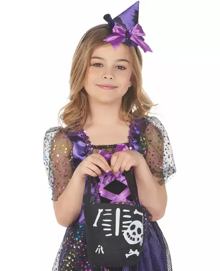 Dětská halloweenská taška kostra
