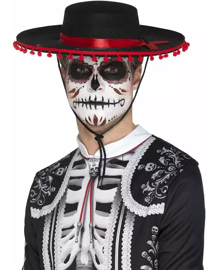 Sombrero Dia de los Muertos pro dospělé