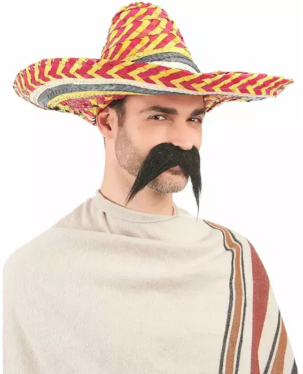 Vícebarevné mexické sombrero pro dospělé
