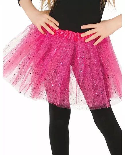 Růžové flitrované tutu pro dívky