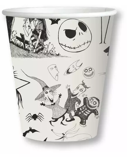 8 kelímků Nightmare Before Christmas 266 ml