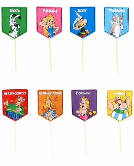 8 zapichovátek na cupcakes Asterix