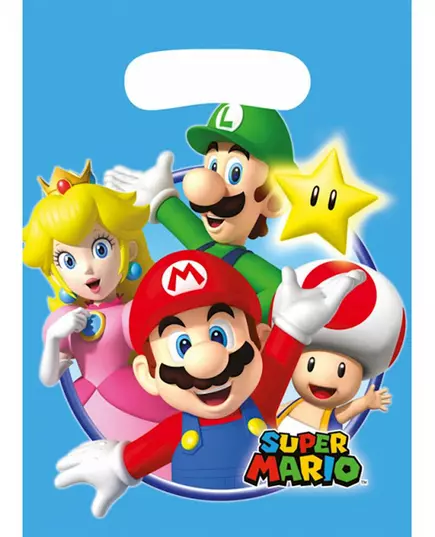 8 party sáčků Super Mario