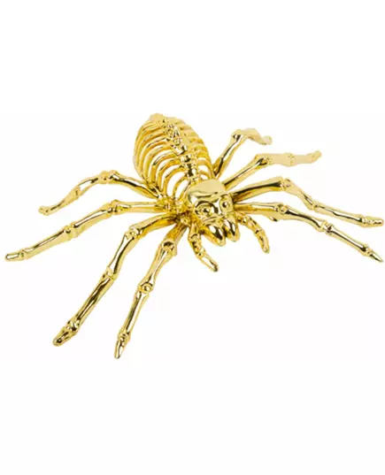 Zlatý kosterní pavouk 12,5 × 20,5 cm