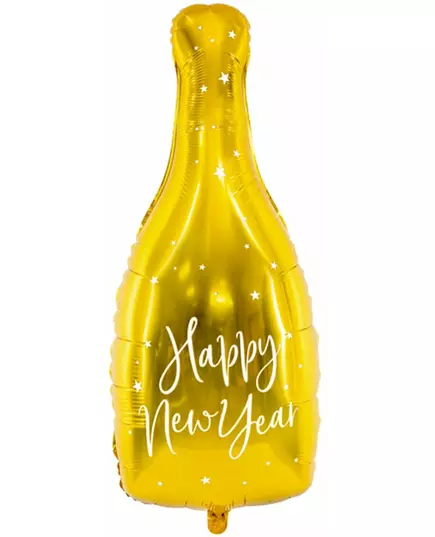 Hliníkový balónek Happy New Year 32x82 cm