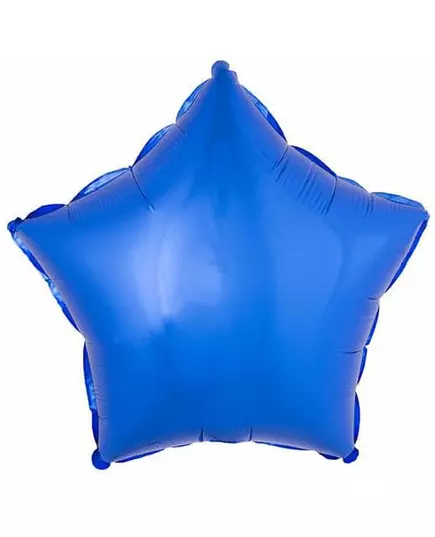 Fóliový balónek modrá hvězda 45 cm