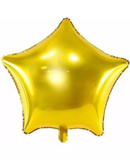 Fóliový balónek zlatá hvězda 70 cm