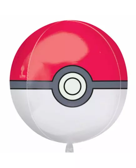 Hliníkový balónek Pokémon Poké Ball 38 x 40 cm