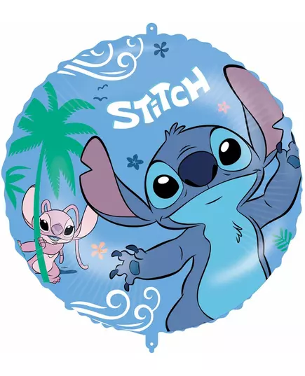 Kulatý fóliový balónek Stitch 46 cm