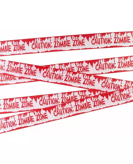 Páska „Zombie Zone“ Halloween