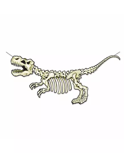 Kartonový banner dinosauří kostra 71 × 152 cm