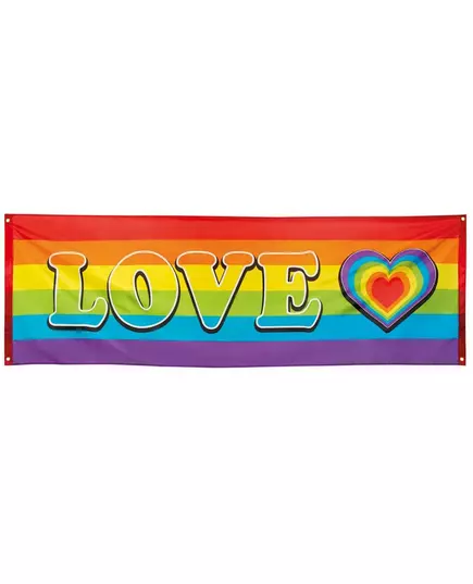Banner Rainbow LOVE 74 X 220 cm