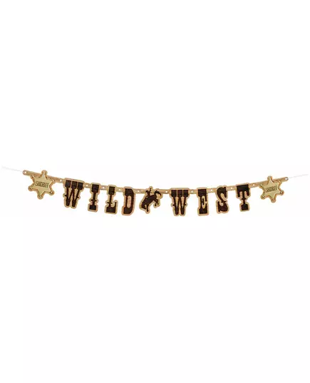 Plastová girlanda Western Wild West 1.10 m