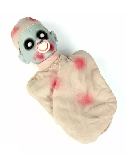 Krvavé zombie miminko se světlem a zvukem 50 cm