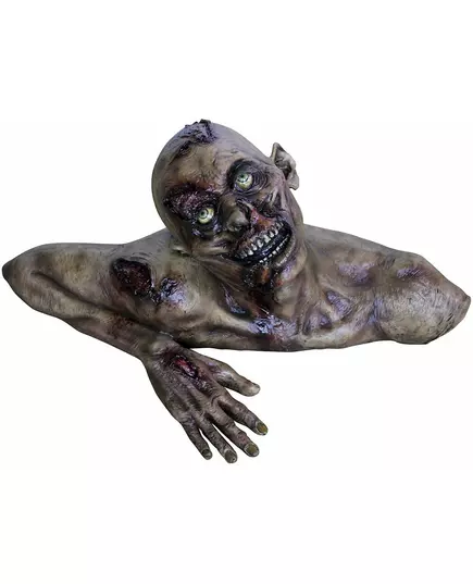 Dekorace busty zombie v životní velikosti Halloween