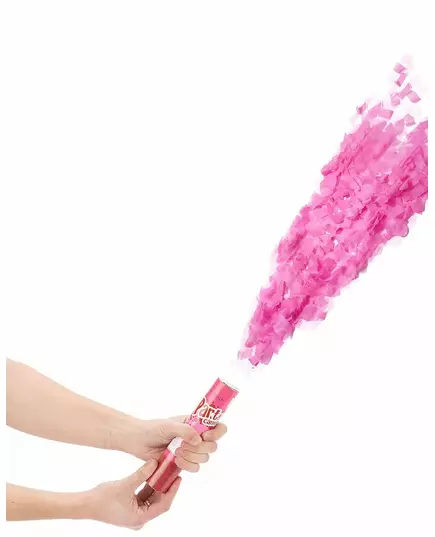 Růžové konfety dělo 20 cm