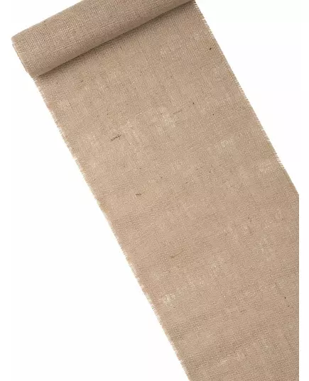 Přírodní jutový běhoun na stůl 30 cm x 5 m