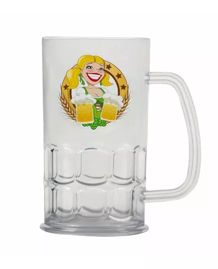 Průhledný půllitr 14 cm Oktoberfest