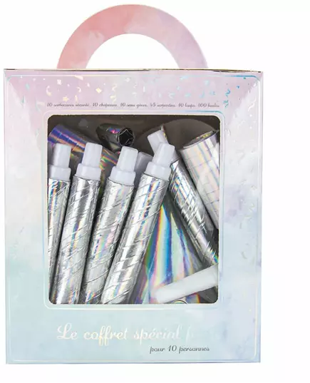 Iridescentní party box pro 10 osob