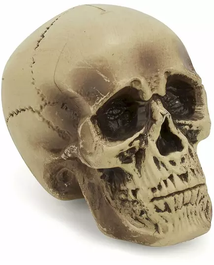 Plastová dekorace lebky 18 cm