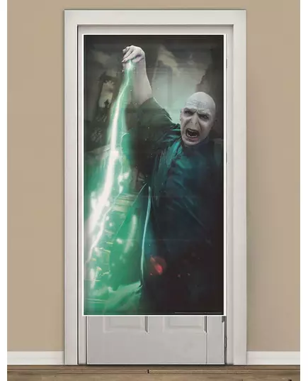 Papírová dekorace dveří Harry Potter – Voldemort