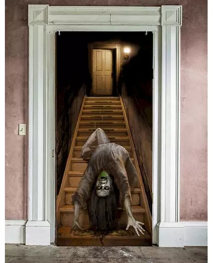 Dekorace dveří Possessed Zombie 80 x 180 cm
