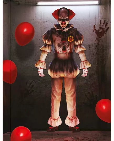 Nástěnná dekorace klaun 180 cm