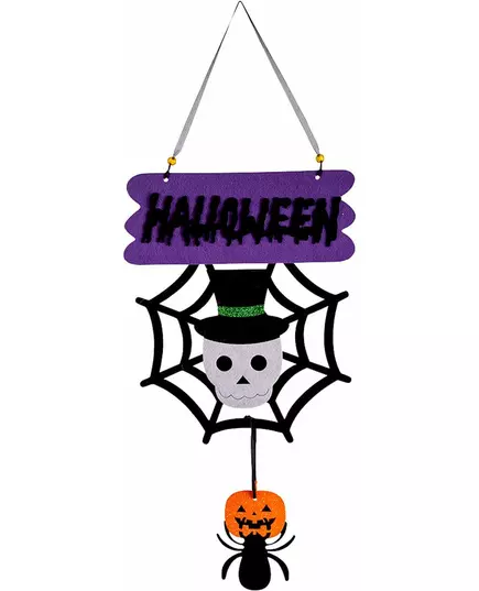 Malá halloweenská dekorace kostra 60 cm