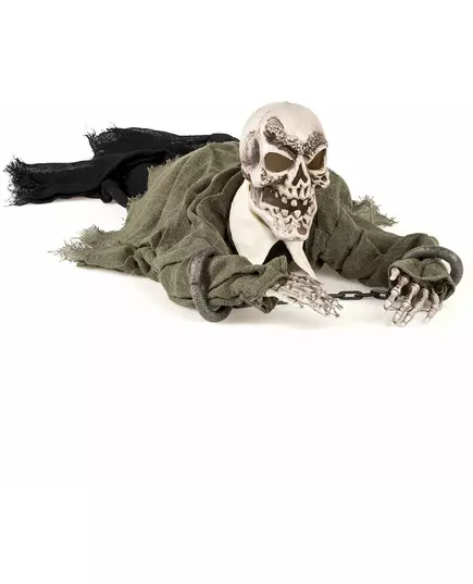 Animovaná světelná a zvuková dekorace kostry Halloween