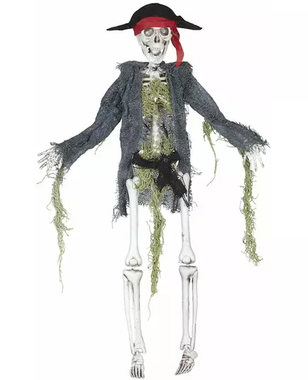 Dekorace pirátský zombie 42cm Halloween
