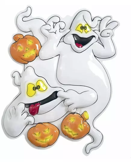 Nástěnná dekorace Halloween duchové a dýně